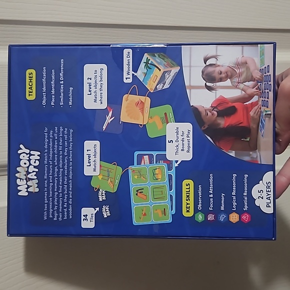 SKILLMATICS MEMORY MATCH: VOCABULARY BUILDER: BRAND NEW - Picture 2 of 2